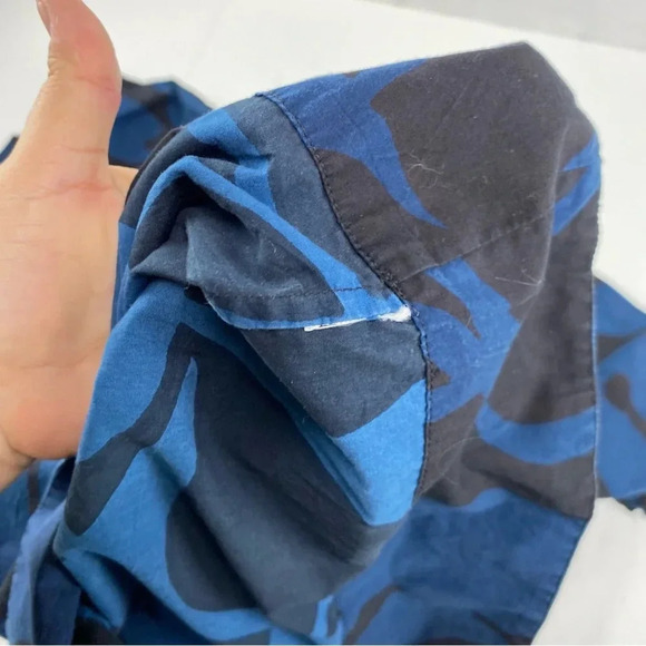 French Connection Womens 4 Blue and Black T-Shirt Mini Dress - Picture 6 of 6